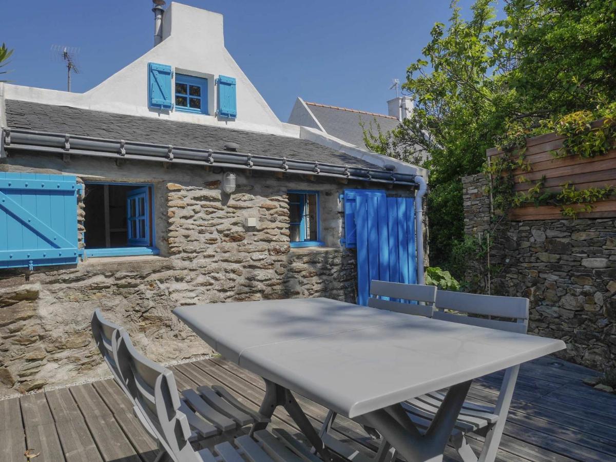 Maison Authentique Renovee, Proche Plage Et Commerces, Avec Terrasse Et Toutes Commodites, 2 Etoiles - Fr-1-418-135 Locmaria Bagian luar foto